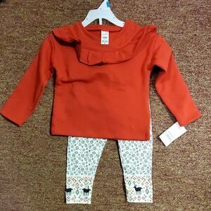 Girls Carter's Christmas outfit 24m